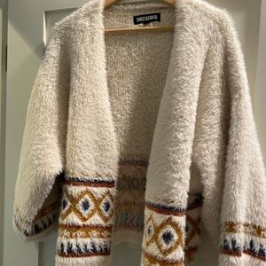 Cozy tribal sweater